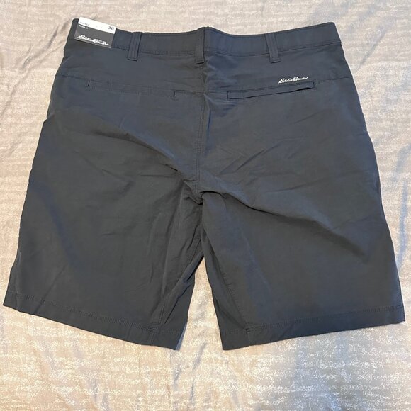NWT Eddie Bauer Voyager Flex Chino Shorts in Storm, Size 38 - Picture 5 of 7